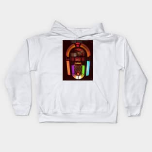 Antique Wurlitzer Juke Box Kids Hoodie